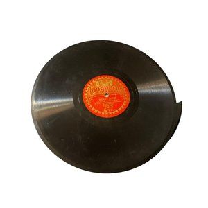 Vintage vinyl record Conqueror dream train weary river Rodman Lewis